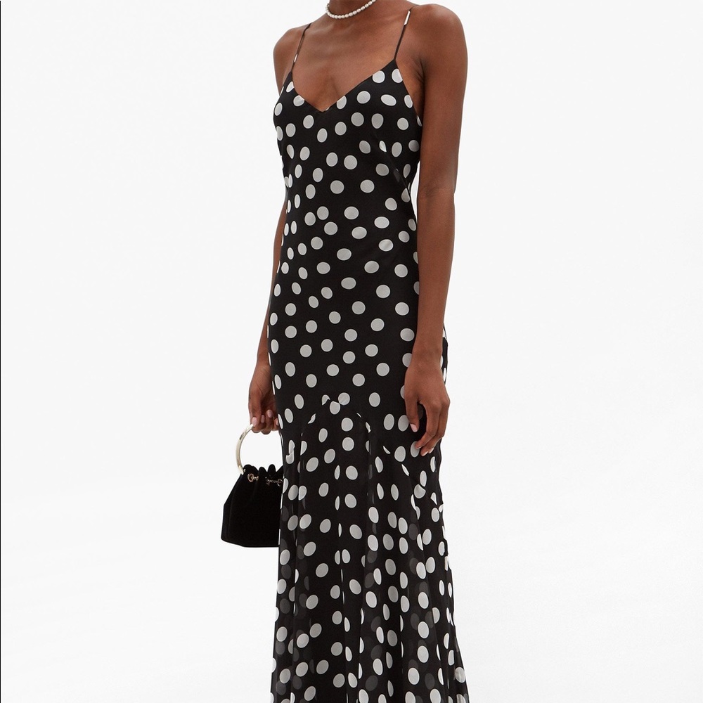 Rat&boa polka dress BNT XS sold out